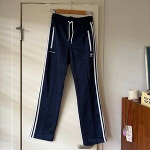 Sporty and Rich x adidas Originals Dark Blue Track Pants